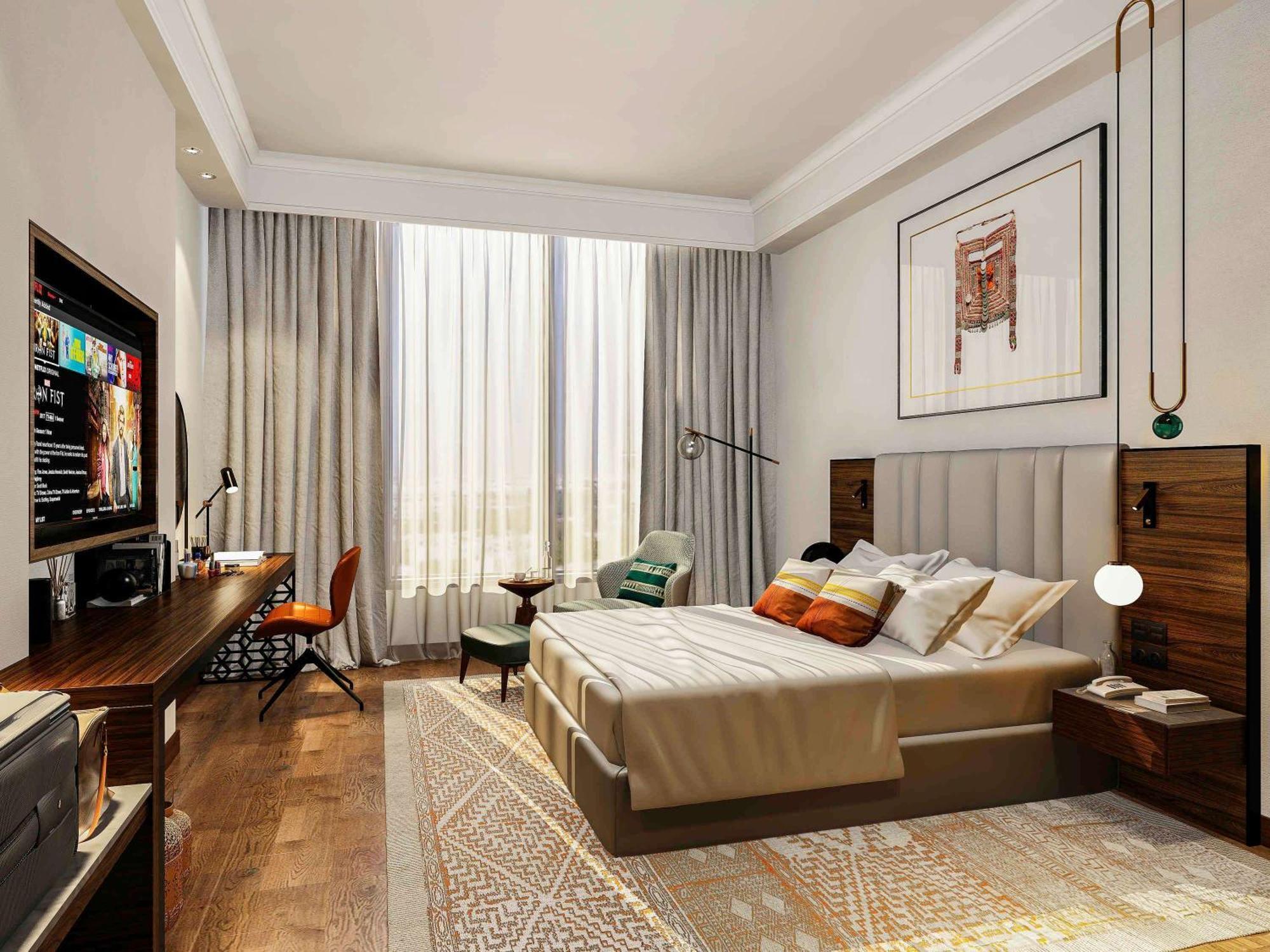 Swissotel Living Yidda Exterior foto A bedroom at the hotel